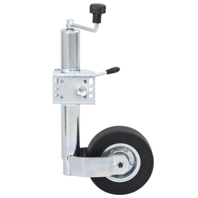 vidaXL - Neuswiel - met - splitklem - 60 - mm - gegalvaniseerd - staal
