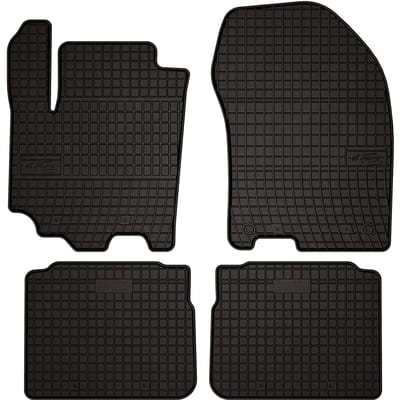 Wielganizator SolidPRO Serie - Auto Rubber Matten - Voor Suzuki SX-4 S-Cross FL - Zwart - Pasvorm