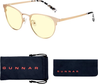 GUNNAR - Apex Gaming Bril - Computerbril - Blauw Licht Bril - Blue Light Glasses 0.2 Sterkte Amber