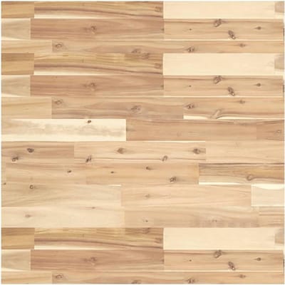 Vierkant Tafelblad Massief Acaciahout 70x70 cm - Vervangend Houten Blad