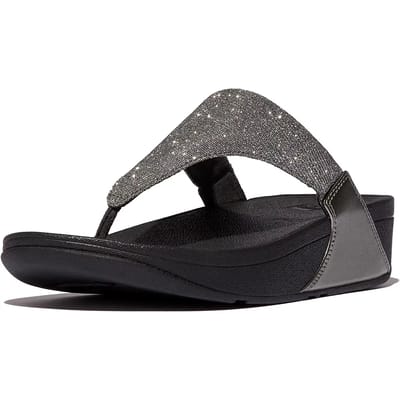 FitFlop Lulu Shimmerlux Toepost Teenslippers Dames