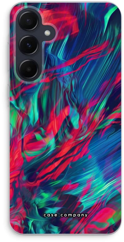 Case Company® - Hoesje geschikt voor Samsung Galaxy A55 hoesje - Pilgrims Of The Sea - Soft Cover Telefoonhoesje - Bescherming aan alle Kanten en Schermrand