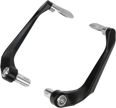 Motorhendelbeschermers - Stuur bescherming - Fiets Bescherming - Aluminium Legering - 2 Stuks - Zilver