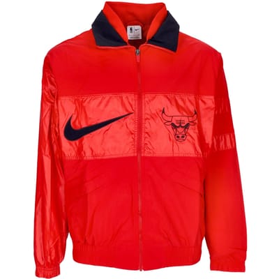 Heren trainingsjack NBA Courtside lichtgewicht jack Chibul University Rood/zwart