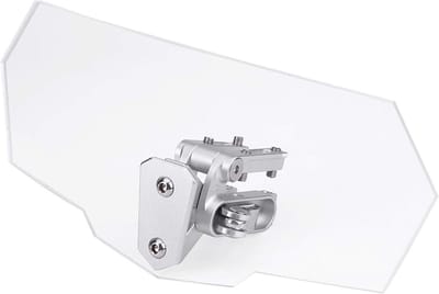 Verstelbare Winddeflector voor Motoren - Universele Voorruit