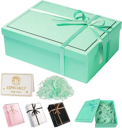 Luxe geschenkdoos 25x18x8,5 cm - herbruikbaar, geschikt voor diverse gelegenheden.