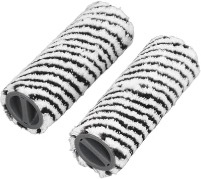 Dailygoods- Microfiber Borstel - 2 Stuks - Vloerwisser - Schoonmaken - Vervangende Onderdelen - Geschikt voor FC3/FC5/FC7 - Vloerreiniger