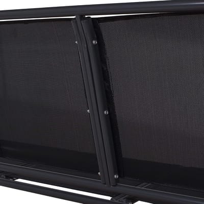 Viking Choice Schommelbank - 3 persoons - 180x100x170 cm - Antraciet