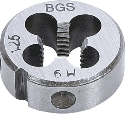 BGS Draadsnijplaat - M9 x 1,25 x 25 mm