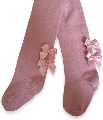 iN ControL baby maillot - Satijnen Strikjes - ANTIQUE PINK - 50/56