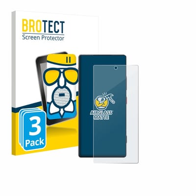 BROTECT - Screenprotector voor ZTE Nubia Z80 Ultra - Folie Beschermfolie Beschermglas matte 3 Stuks