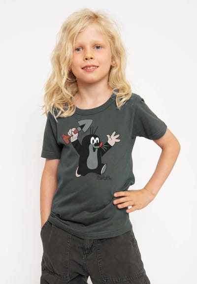 Logoshirt T-Shirt Der kleine Maulwurf - Juhu