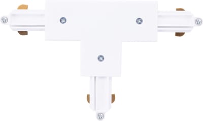Ledvion - 1-Fase Rail T-Vorm ConnectorLinks-2 (Wit) - Naadloze Intergratie 1-Fase