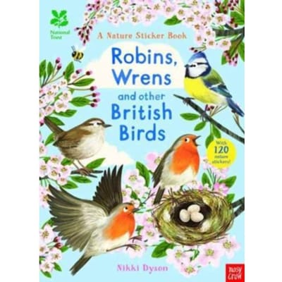 National Trust: Robins, Wrens And Other British Birds - National Trust Sticker Spotter Books