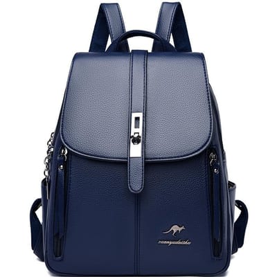 Rugzak voor Dames Nieuwe Stijl Dames Tas Trendy en Modieus Zacht Leer Mama Casual Grote Capaciteit Rugzak