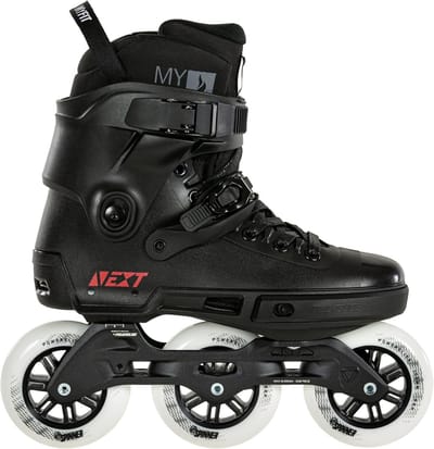 Urban Freeride Skeelers - Stad Skeelers - Stedelijk Verkennen - Aanpasbare Manchethoogte - 100mm Wielen - Zwart
