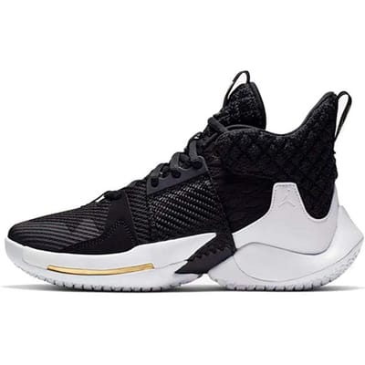 Jordan Why Not 0.2 Zwart Wit GS AO6218-001 36.5 black