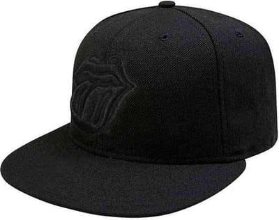 The Rolling Stones - Classic Tongue Snapback Pet - Zwart