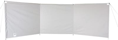 ESVO windscherm Sirocco 3 panelen met bovenliggers