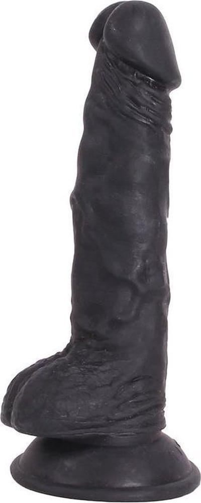 Kiotos Cox - Dildo 20 x 4 cm - Zwart