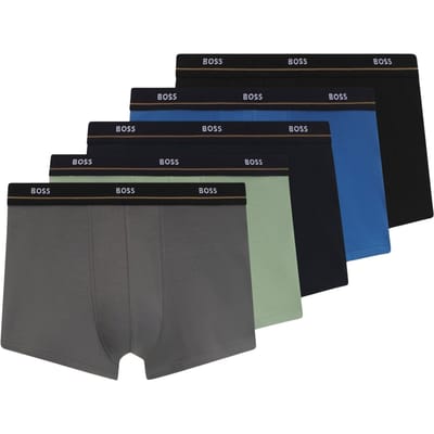 Boxershort van katoenmix in een set van 5 stuks, model 'ESSENTIAL'