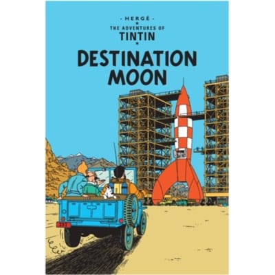 Destination Moon - The Adventures Of Tintin - Herge