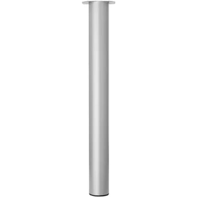 Duraline Meubelpoot Rond Staal 7,6x72cm Grijs