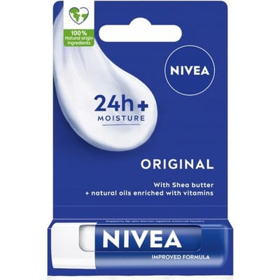 NIVEA Original Care - Lippenbalsem - 4,8 g - Verzorgend - Natuurlijk