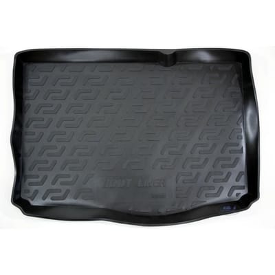 J&J AUTOMOTIVE | Tapis De Coffre Caoutchouc Premium Pour Fiat Grande Punto 2005-2018 noir