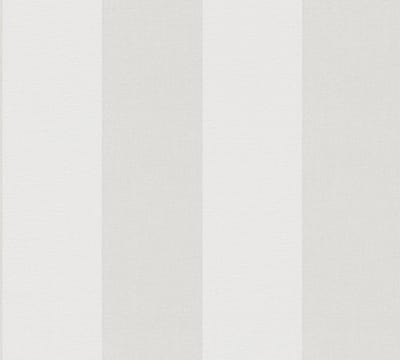 STREPEN BEHANG | Linnenstructuur - Creme Beige - A.S. Création Pure Elegance
