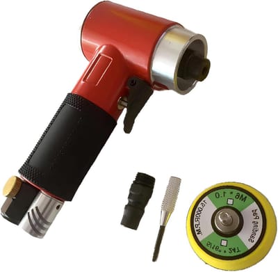 Orbitale Polijstmachine - Excentrische Slijper - Lak Correctie - Laag Geluidsniveau - 2 Inch - Rood