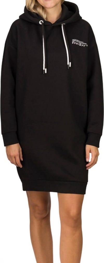 DENIMFY Dames Sweatshirt DFAnna bequem Zwart S Volwassenen Sweatjurk - Truijurk