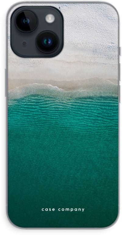 Case Company® - Hoesje geschikt voor iPhone 14 hoesje - Stranded - Soft Cover Telefoonhoesje - Bescherming aan alle Kanten en Schermrand