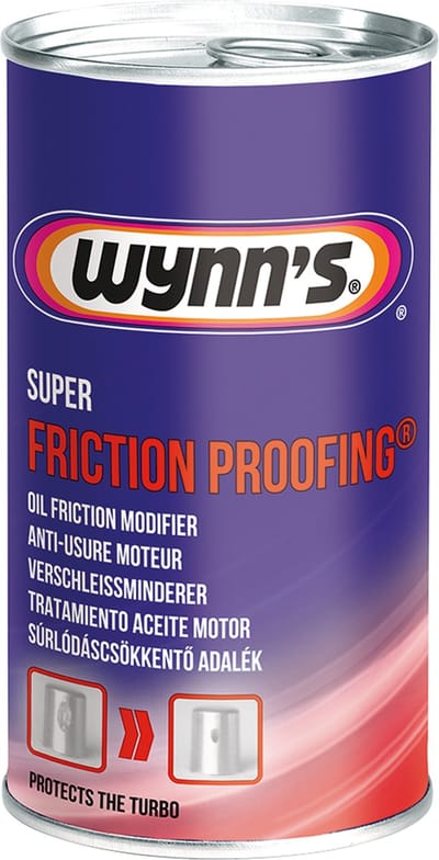 Wynn's Super Friction Proofing - Olie Additief - Anti-Motorslijtage - Geschikt Voor Benzine, Diesel & LPG-Motoren - 325ml