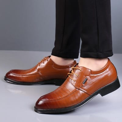 Nieuwe Heren Casual Leren Schoenen Werkschoenen Trend Koreaanse Versie van Heren Zomer Ademend Hol Geperforeerde Heren Sandalen 45