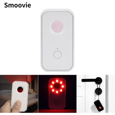 Smoovie Multifunctionele infrarooddetector Camerascanner Antidiefstal Anti-sneak Shot Pir-sensor wit