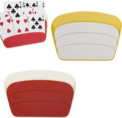 Praktische Kaart Houder voor Poker, Geschikt voor Kinderen, Senioren en Personen met Beperkingen, Set van 2