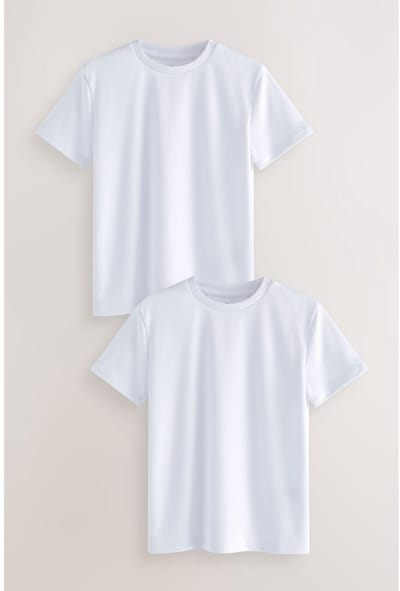 Next - Jongens - Sportshirt - Wit