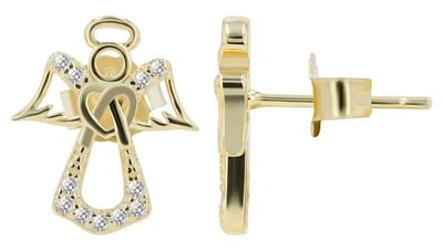 AKZENT Akzent Dames Oorbellen "Naiara" van 925 Sterlingzilver, gerhodineerd, duurzaam