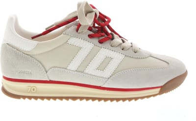 BACK70 Jogger Sneakers - Textiel - Dames - Beige - Maat 38