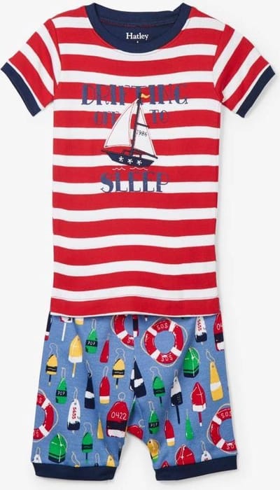 Hatley jongens pyjama Distressed Buoys - 104