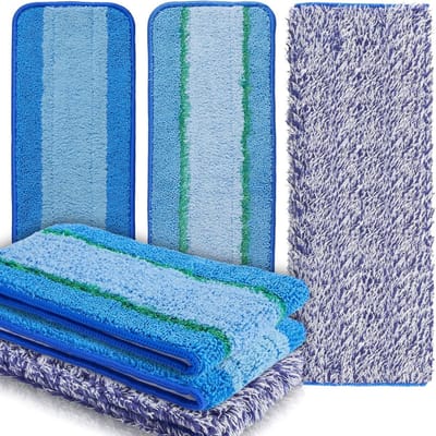 Geschikt voor Bona Bona mop doekje cleaning pad paste stofdoek nat & droog vlakvezel doekje hoofd accessoires verkrijgbaar in drie delen, een voor elk van de drie modellen