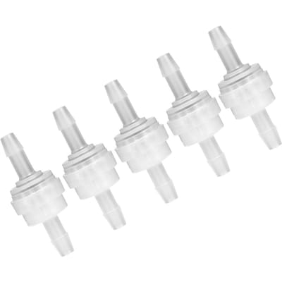 5 STUKS Plastic Terugslagklep Niet-Retour Eenrichtingsklep voor Waterbehandeling 5MM