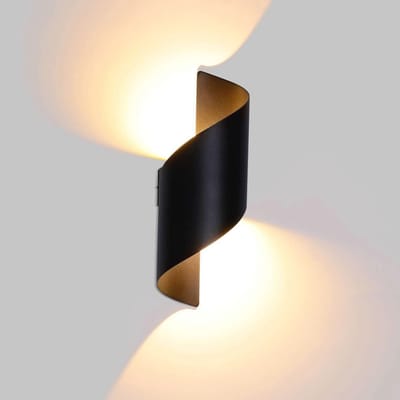 Moderne 12W Wandlamp voor Binnen en Buiten - Waterdichte Up Down LED Verlichting