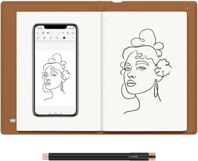N.lux - Smart notebook / Digitaal schrift / Notitieboek / Met pen / Geheugen / Tekentablet
