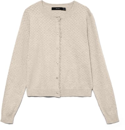 VERO MODA - VMMARINA POINTELLE LS O-N CARDIGAN BOO - Dames - Cardigans