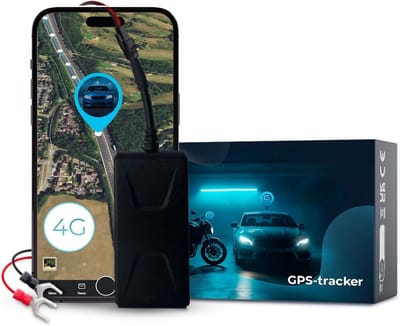 REN® GPS Tracker fiets - GPS Tracker - GPS Trackers - Zwart - 8cm x 4cm x 2cm