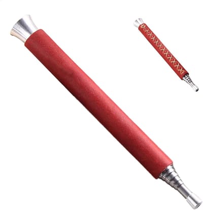 Intrekbare blaaspijp, campingvuurblazer, barbecuegereedschap voor open haard, intrekbare starter, 13,7 cm hogedruk-luchtblaaspijp, draagbaar buiten voor kamperen en grillen