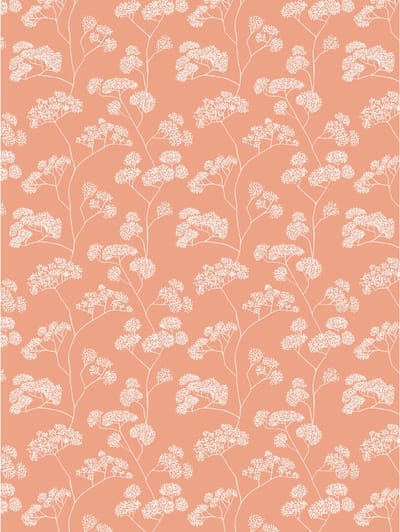 Texture Decopatch papier Rosé met gipskruid hotfoil