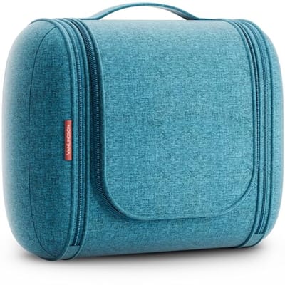 Hanging Toiletry Bag - Design 2025, 8 Liter Storage Space, Unisex Cosmetic Organizer, Ideal for Travel